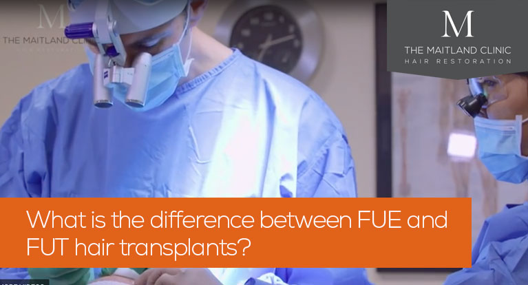 What is the difference between FUE and FUT hair transplants?