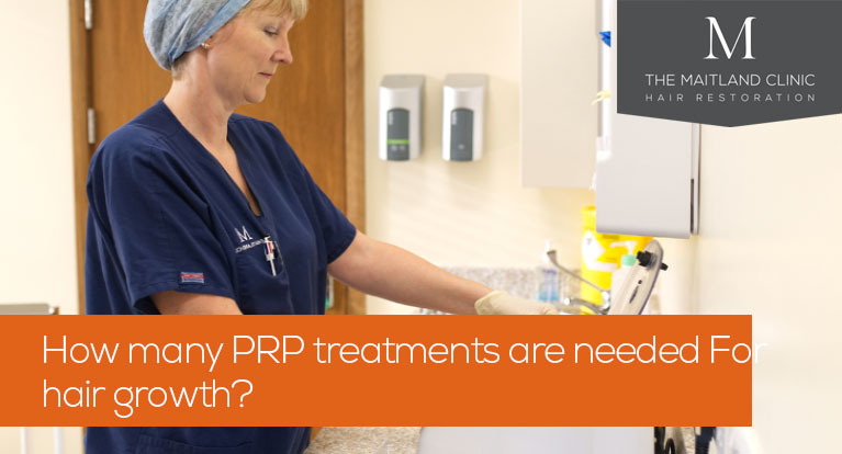 How Many PRP Treatments Are Needed For Hair Growth