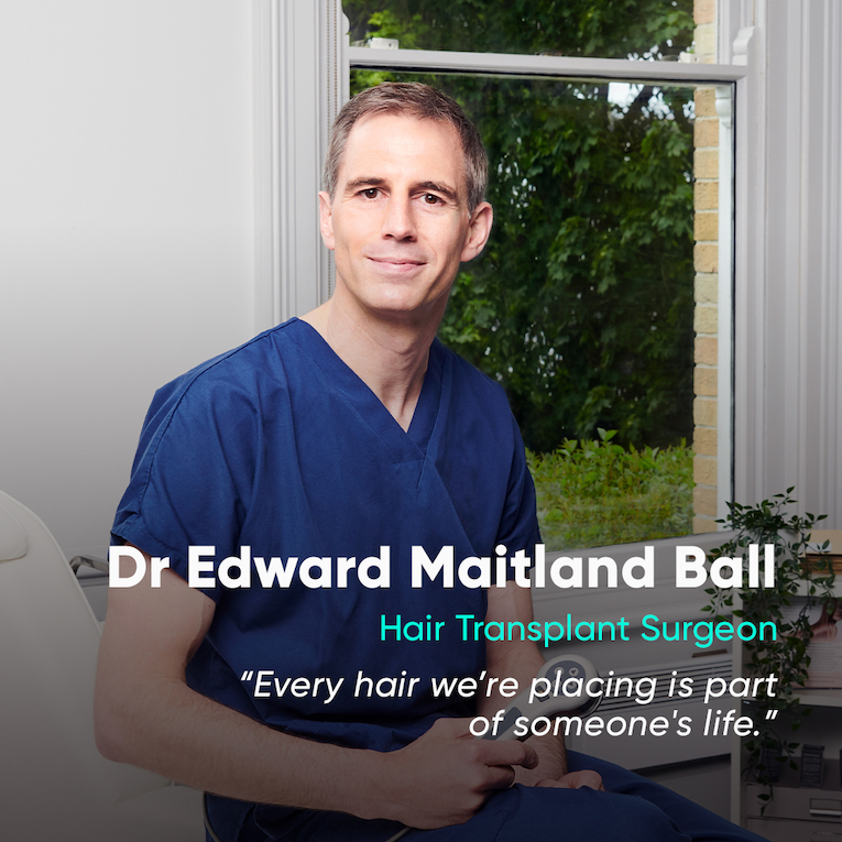 Dr Edward Ball on The Hair Loss Clinic TV series